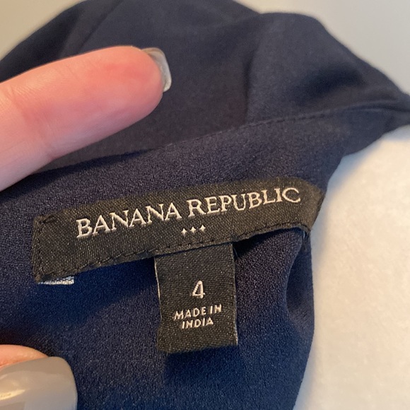 Navy shorts romper - Picture 6 of 8